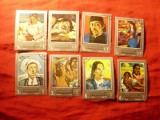 Serie mica Yemen 1968 Pictura P. Gauguin - 8 val. stamp., Stampilat
