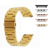 Curea din metal, compatibila Apple Watch 9|8|7|6|5|4|3|2|1 Series, 41mm|40mm|38mm, Auriu