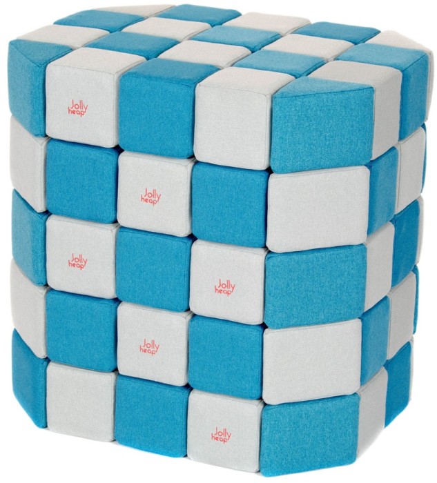 Set constructie MAXI JollyHeap BASIC Magnetic Blocks 1523 100 pcs.