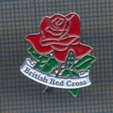 AX 939 INSIGNA -BRITISH RED CROSS -CRUCEA ROSIE BRITANICA -PENTRU COLECTIONARI