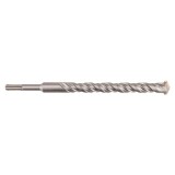 Burghiu SDS Plus pentru beton, cu varf dublu din carbid, 22 x 260 mm