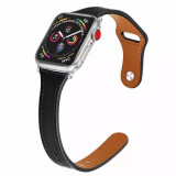 Cumpara ieftin Curea Ceas W033 for WOMEN Apple Watch 1 2 3 4 5 6 7 SE (42 mm 44 mm 45 mm) Negru