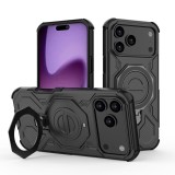 Husa iPhone 17 Pro Asteroid GSM Carbon Shield PRO, negru
