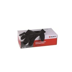 Set 100 manusi de protectie Nitril &ndash; Black &ndash; Marimea M