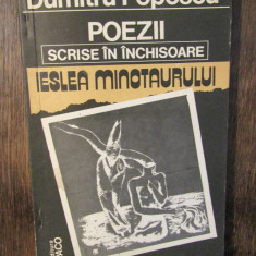 Ieslea minotaurului. Poezii scrise în închisoare - Dumitru Popescu (autograf)