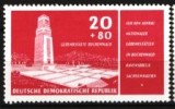 GERMANIA (DDR) 1956 &ndash; TURN. SERIE NESTAMPILATA CU SARNIERA, F143, Nestampilat