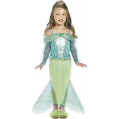 Costum Printesa Sirena fetite 4-6 ani