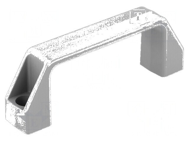 Suport tehnopolimer PA gri 46mm x 160mm x 27mm 2,6kN