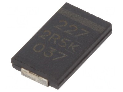 Condensator Polimeric Low ESR 220uF 2.5V 9m&amp;Omega; 2917 foto