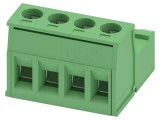 Conector regletă de conexiuni deconectabilă COMBICON M, 4 pini, 12A