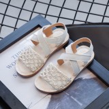 Sandale cu plasa crosetata (Marime Disponibila: Marimea 28), Superbaby