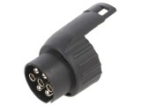 Conector Adaptor Automotive TESAT RDS12-03 Nichelat 7/13 pini ISO 1724 ISO 11446 12V DC