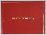 REPUBLICA SOCIALISTA ROMANIA , HARTA TURISTICA , SCARA 1 : 850.000 , ANII '70 - ' 80