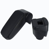 Cotiera Auto Premium ALM Renault Fluence 2009-2019 Negru Piele Ecologica Rabatabila Spatiu Depozitare