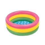 Piscina gonflabila pentru copii, 86X25 cm, Rotunda, Multicolor, 83l, ATU-VD1632
