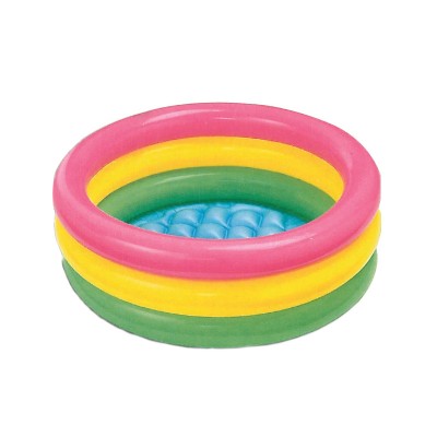 Piscina gonflabila pentru copii, 86X25 cm, Rotunda, Multicolor, 83l, ATU-VD1632 foto