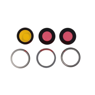 Geam camera cu Rama Apple iPhone 15 Pro Max WHITE foto