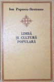 LIMBA SI CULTURA POPULARA-ION POPESCU-SIRETEANU-363904