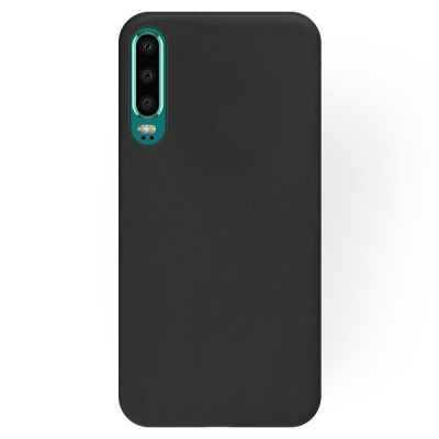 Husa Pentru HUAWEI P30 - Luxury Soft TSS, Negru foto