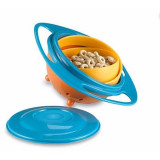 Bol rotativ 360&deg; Gyro Bowl, cu protectie anti-varsare pentru copii si bebelusi, Oem