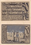 GERMANIA 50 pfennig 1921 notgeld AUNC/UNC!!!
