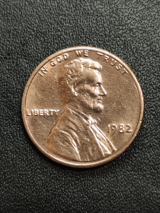 B 11 Moneda 1 Cent SUA 1982