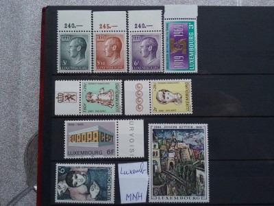 Luxemburg-MNH foto