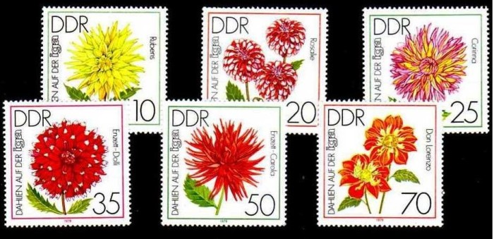 C4532 - Germania DDR 1979 - Flora 6v.nestampilate ,MNH
