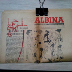 ALBINA - Revista Saptamanala a Asezamintelor Culturale -13 Decembrie 1962, 8 p.