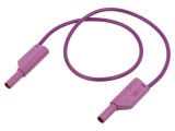 Cablu de măsurare 32A violet, cu izolaţie, 4mm - HIRSCHMANN T&amp;M