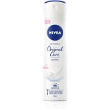 NIVEA Original Care spray anti-perspirant fară alcool 150 ml