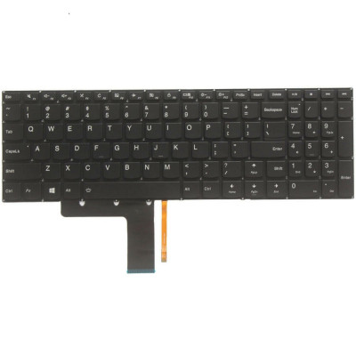 Tastatura Laptop, Lenovo, IdeaPad 510-15IKB Type 80SV, iluminata, layout US foto