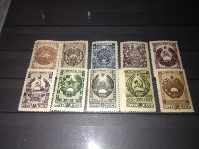 TIMBRE URSS 1947 foto