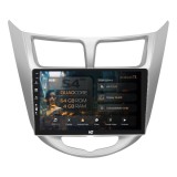 Navigatie Hyundai Accent (2011-2016) 4GB RAM Android 13 Quadcore DSP GPS Wi-FI Carplay Android Auto USB Bluetooth Waze Touchscreen 9 inch