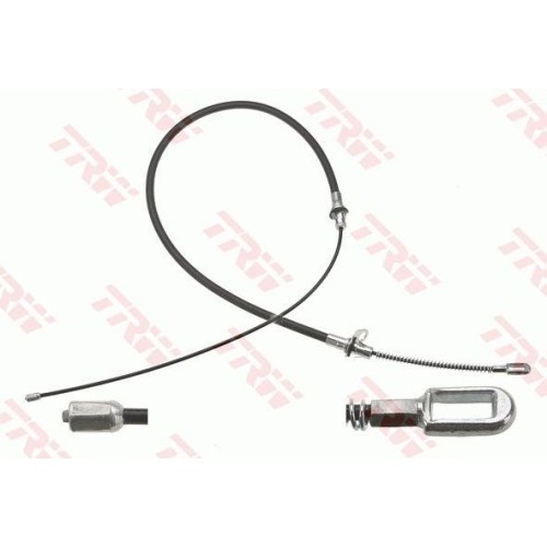 Cablu frana mana Chrysler Voyager 4 (Rg, Rs), 09.99-12.08; Dodge Caravan (Rg), 02.00-12.07, punte spate, Dreapta, pt frana disc, TRW