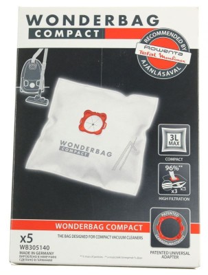 SAC WONDERBAG COMPACT 5 BUCATI WB305140 pentru aspirator Rowenta GROUPE SEB foto