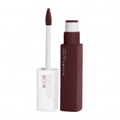 Ruj lichid mat rezistent la transfer Maybelline New York SuperStay Matte Ink, 112 Composer, 5 ml foto