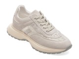 Cumpara ieftin Pantofi sport EPICA gri, QS836, din material textil si piele naturala
