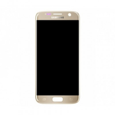 Display LCD cu touchscreen Samsung Galaxy S7 G930 Gold Original foto