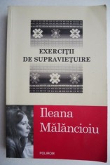 Exercitii de supravietuire ? Ileana Malancioiu foto
