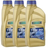 Pachet 3 litri ulei cutie de viteze Ravenol Motogear 75W90 GL4