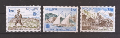 Monaco 1979 - EUROPA CEPT - Poştă şi Telecomunicaţii, MNH foto