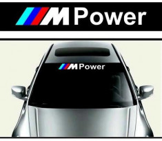 Sticker parasolar auto M Power foto