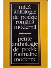 Mica antologie de poezie romana moderna (Editia: 1975) foto