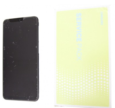 Display Samsung Galaxy M10, M105, Black, Service Pack OEM foto