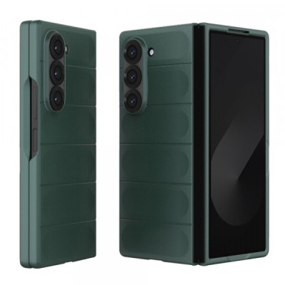 Husa pentru Samsung Galaxy Z Fold6 F956, Techsuit, Magic Shield, Verde foto