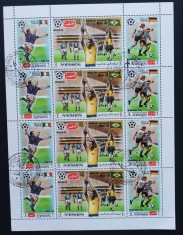 YEMEN K.- FOTBAL-1970-BRAZILIA-1 Coaka mica.+ 1 S/Sh.-MNH**. - YK 089B