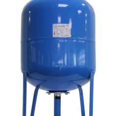 Vas expansiune pentru hidrofor Fornello 80 litri, vertical, cu picioare, culoare albastru, presiune maxima 10 bar, membrana EPDM