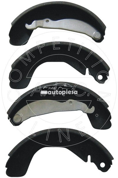 Set saboti frana OPEL CORSA C (F08, F68) (2000 - 2009) AIC 53090
