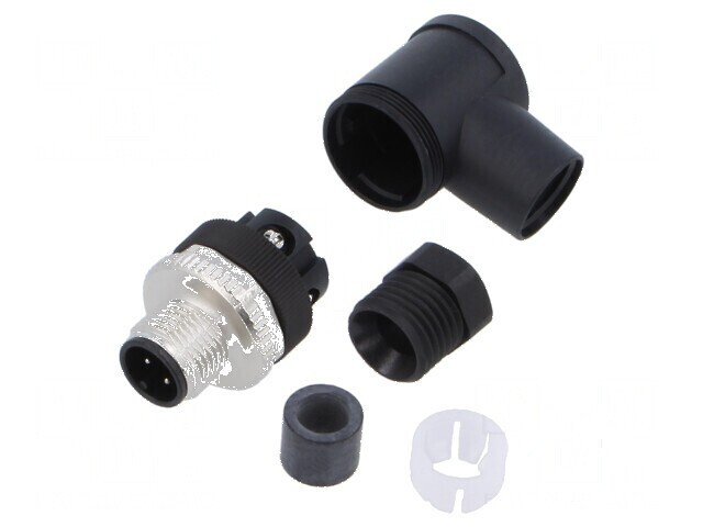 Conector M12 PIN 4 tată DeviceNet/CANopen 250V